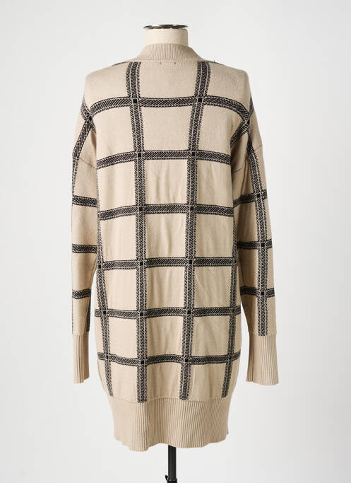 Vestă cu mâneci lungi bej K-DESIGN femeie