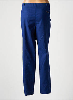 Pantalon slim talie înaltă talie înaltă albastru DIVAS femeie