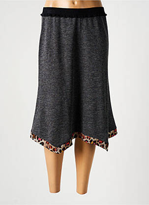 Fustă midi gri OLIVIER PHILIPS femeie