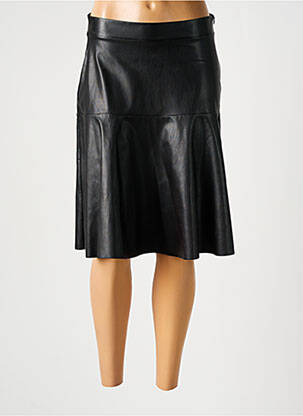 Fustă midi negru FUEGO WOMAN femeie