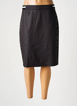 Fustă midi negru FRED SABATIER femeie