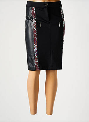 Fustă midi negru LESLIE femeie