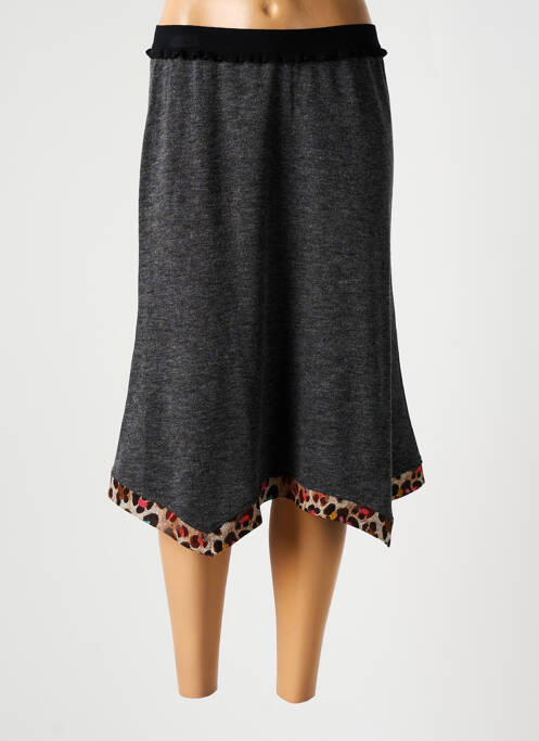 Fustă midi gri OLIVIER PHILIPS femeie