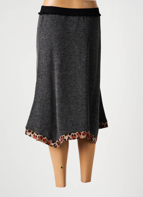 Fustă midi gri OLIVIER PHILIPS femeie