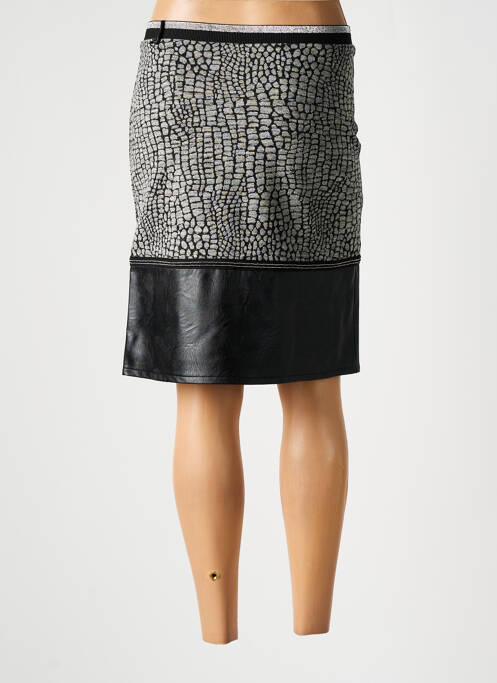 Fustă midi gri DIVAS femeie