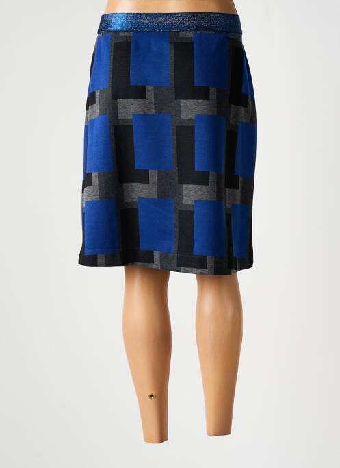 Fustă midi albastru POUPÉE CHIC BY MERCEDES DE MIGUEL femeie