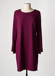 Rochie midi mâneci lungi mâneci lungi violet TINTA STYLE femme