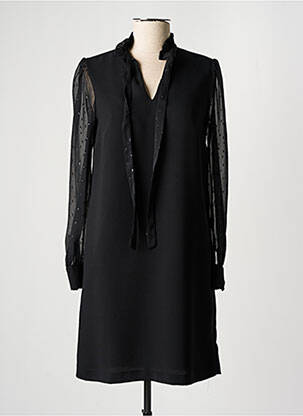 Rochie scurtă mâneci lungi mâneci lungi negru TINTA STYLE femeie