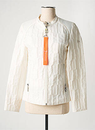 Jachete casual alb 7 SEASONS femeie