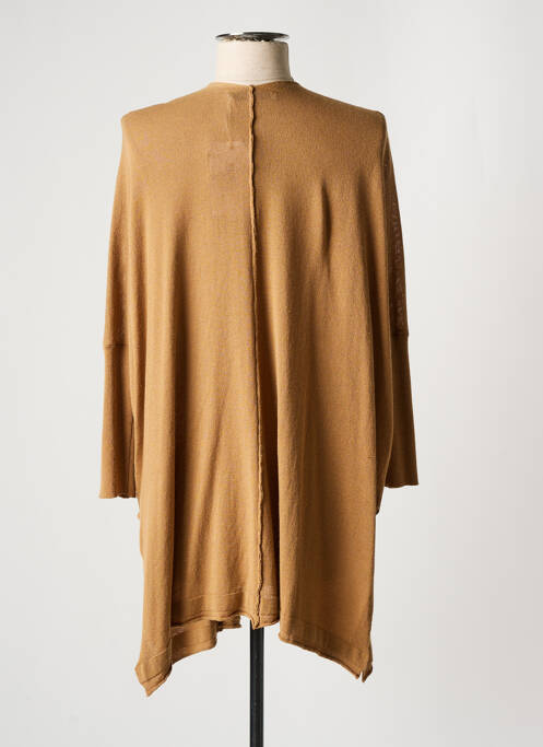 Vestă cu mâneci lungi maro LA FEE MARABOUTEE femeie