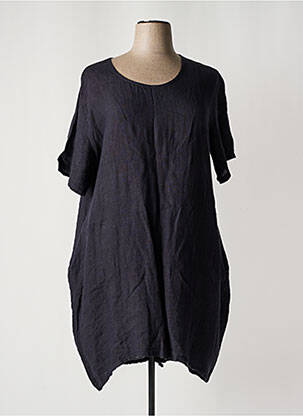 Rochie midi mâneci scurte mâneci scurte negru OLIVER JUNG femeie