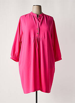 Rochie midi roz OCTAVIE & LEONIE femeie