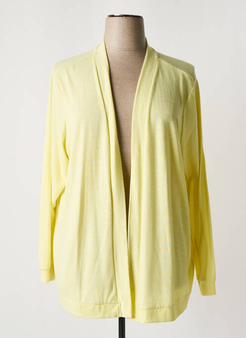 Vestă cu mâneci lungi galben YESTA femeie