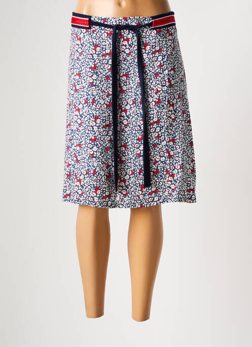 Fustă midi albastru LILI & CAROLINE femeie