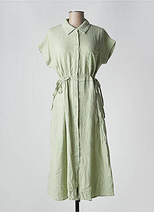 Rochie midi verde GRACE & MILA femeie