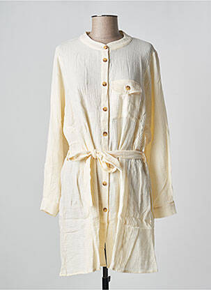 Rochie midi bej GRACE & MILA femeie