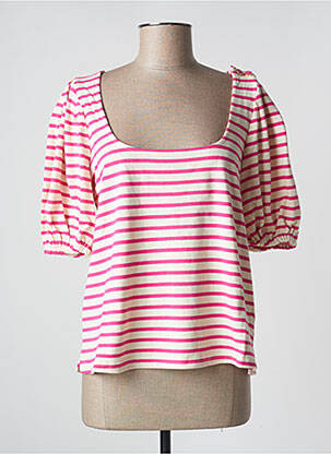 Tricou roz GRACE & MILA femeie