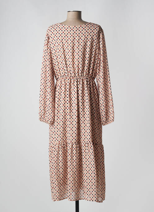 Rochie lungă bej PAKO LITTO femeie