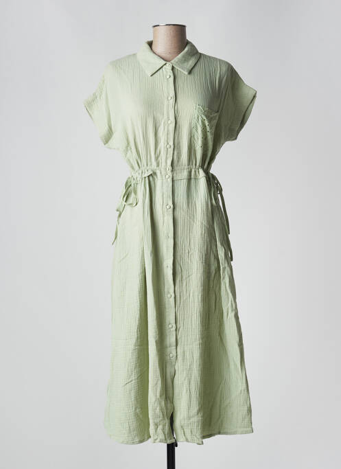 Rochie midi verde GRACE & MILA femeie