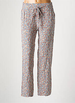Pantalon drept albastru RUE MAZARINE femeie