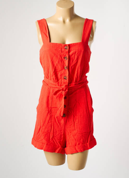 Salopetă scurtă portocaliu FRNCH femeie