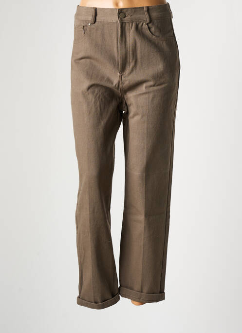 Blugi croială Mom gri GRACE & MILA femeie