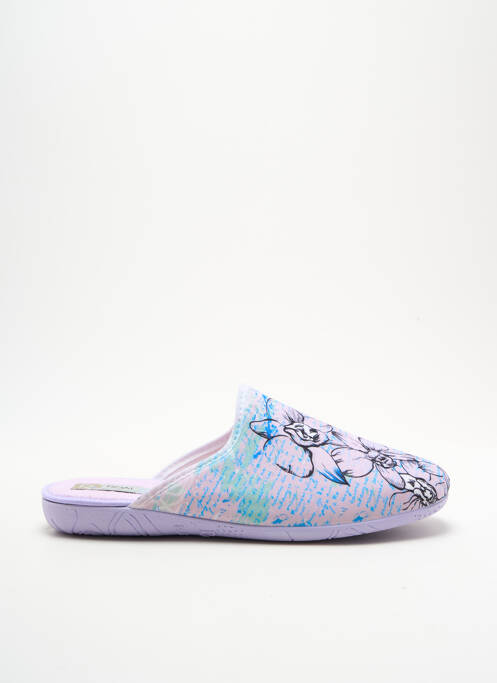 Papuci/Pantofi de casă violet ROAL femeie