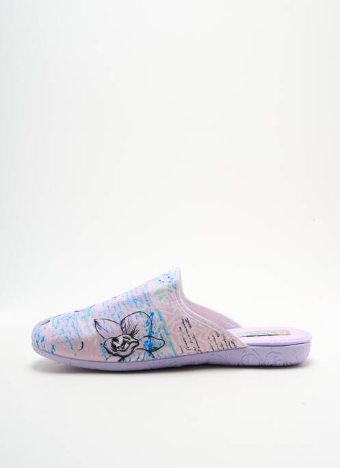 Papuci/Pantofi de casă violet ROAL femeie