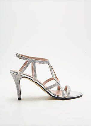 Sandale/Pantofi decupați argintiu LOLLIPOPS femeie