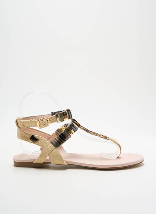 Șlapi bej LOLLIPOPS femeie