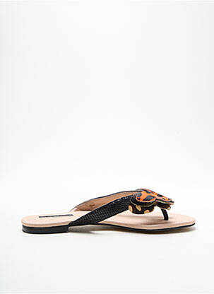 Șlapi negru LOLLIPOPS femeie