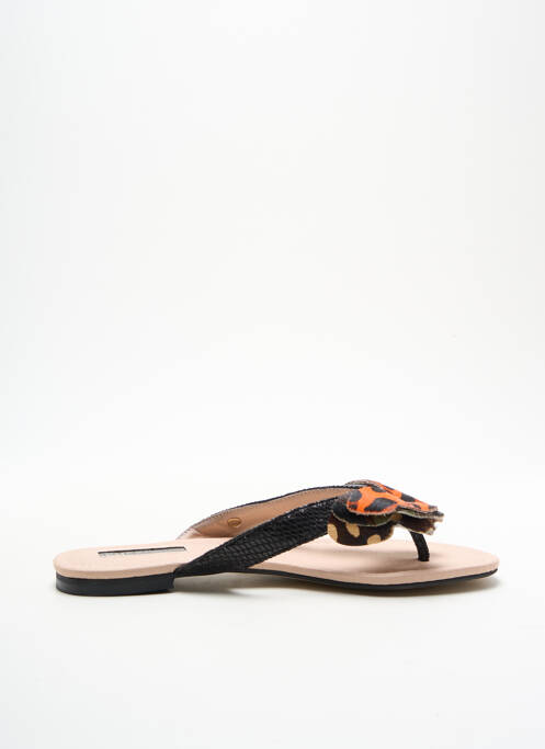 Șlapi negru LOLLIPOPS femeie