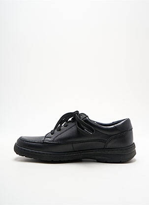 Adidași material neted vârf rotund negru CALLAGHAN bărbat