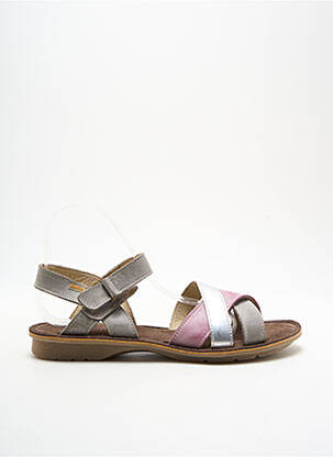 Sandale/Pantofi decupați gri JUNGLA femeie