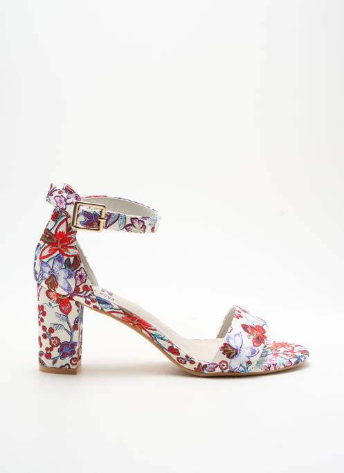 Sandale/Pantofi decupați alb ELUE PAR NOUS femeie