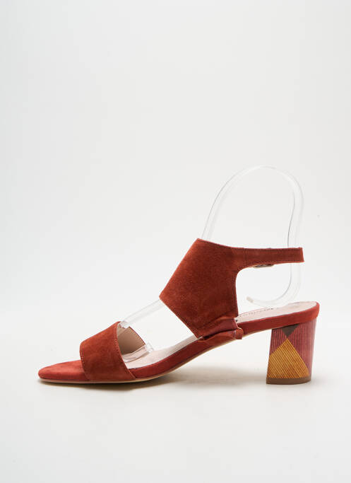 Sandale/Pantofi decupați portocaliu METAMORF'OSE femeie