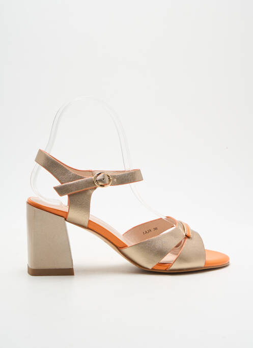 Sandale/Pantofi decupați auriu METAMORF'OSE femeie
