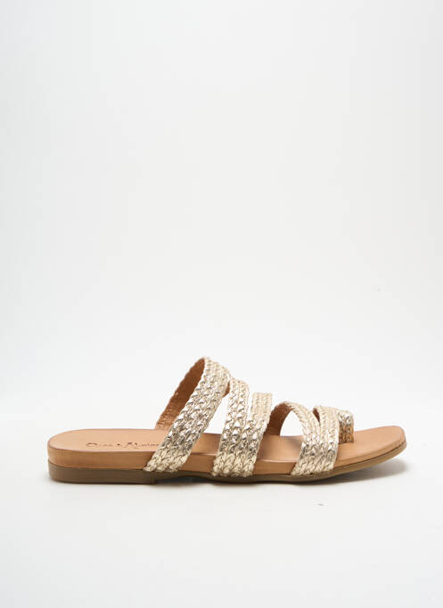 Șlapi auriu COCO ET ABRICOT femeie