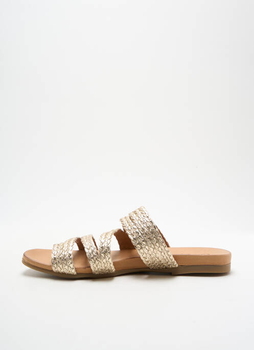 Șlapi auriu COCO ET ABRICOT femeie