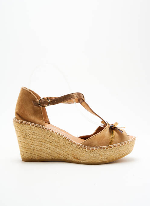 Espadrile maro NATURAL ESPADRILLES femeie