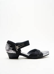Sandale/pantofi decupați tip de talpă amortizantă toc plat până la 3 cm argintiu FUGITIVE BY FRANCESCO ROSSI femme