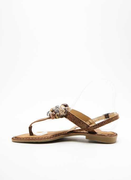 Șlapi maro LIBRE COMME L'AIR femeie