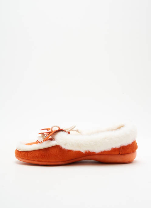 Papuci/Pantofi de casă portocaliu SOIR ET MATIN femeie