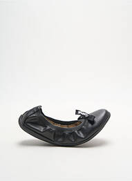 Balerine material neted vârf rotund negru LES P'TITES BOMBES fille