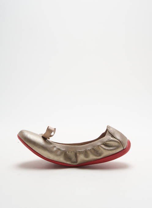 Balerine auriu LES P'TITES BOMBES fată