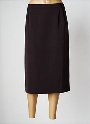 Fustă midi maro GEVANA femeie