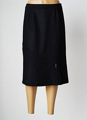 Fustă midi negru GEVANA femeie