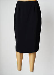 Fustă midi talie cu cleme negru GUY DUBOUIS femme