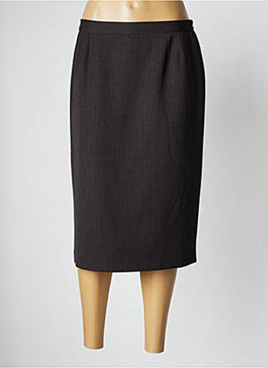 Fustă midi maro GEVANA femeie