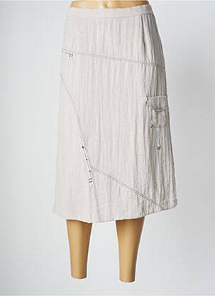 Fustă midi gri PAUPORTÉ femeie